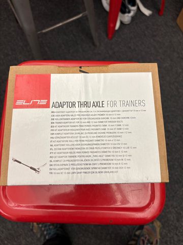 Used Elite Adaptor Thru Axle Wheels