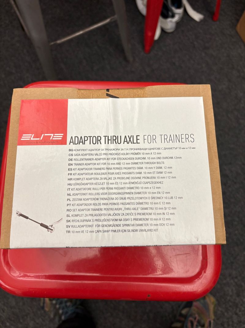 Used Elite Adaptor Thru Axle Wheels