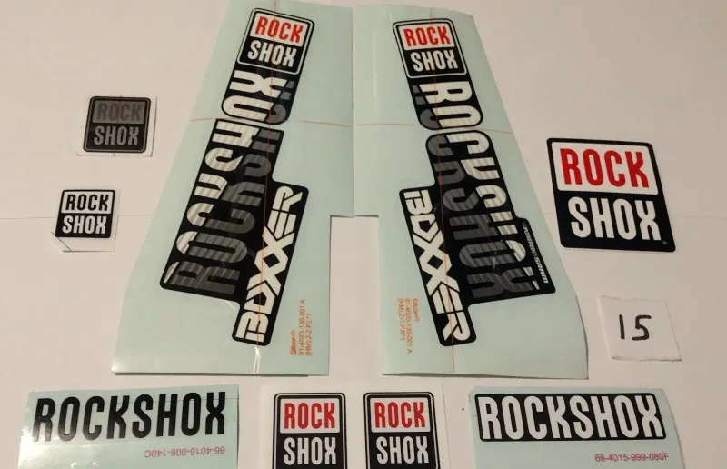 Used Rock Shox BOXXER DECALES bike