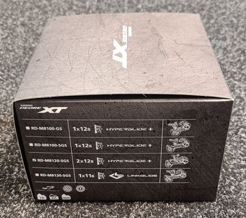 Brugt Shimano Deore XT RD-M8120-SGS 2x12s Drivetrain & Pedals