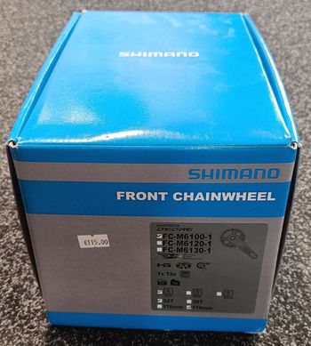Used Shimano Deore FC-M6100-1 1x12s 32t 52 mm 175 mm bike — image 2 of 2