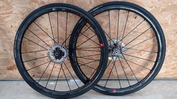 Gebrauchtes Fulcrum COPPIA RUOTE FULCRUM RACING ZERO CARBON DB DISC. SHIMANO USATO Wheels