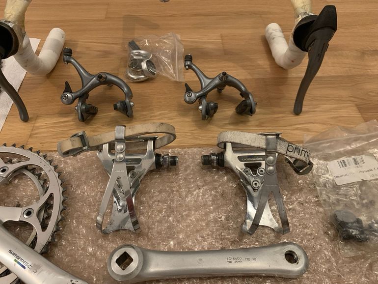 Used Shimano Ultegra Tricolor 6400 1988 bike — image 9 of 10