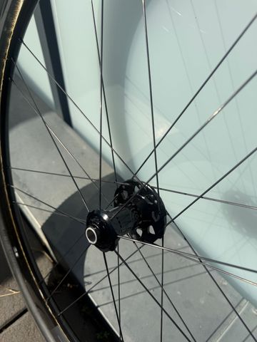 Brugt Campagnolo SHAMAL C21 CARBON DISC, Laufradsatz, Panaracer 2024 bike — billede 5 af 9