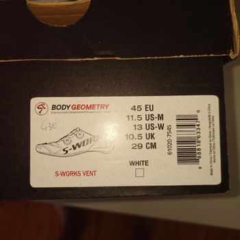Used Specialized s-works vent Cycling Shoes