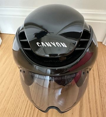 Canyon Abus X Gamechanger TT Helmet 2025 Cycling Accessories usato