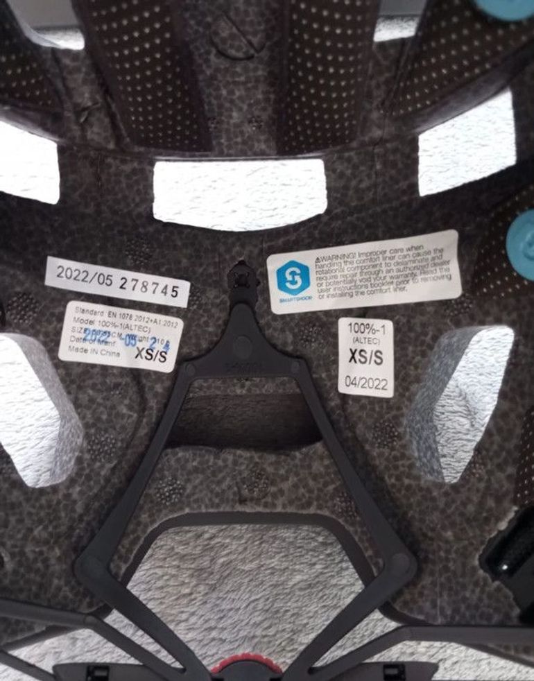 Used 100% Altec Fidlock Navy Fade XS/S 2025 bike — image 10 of 12