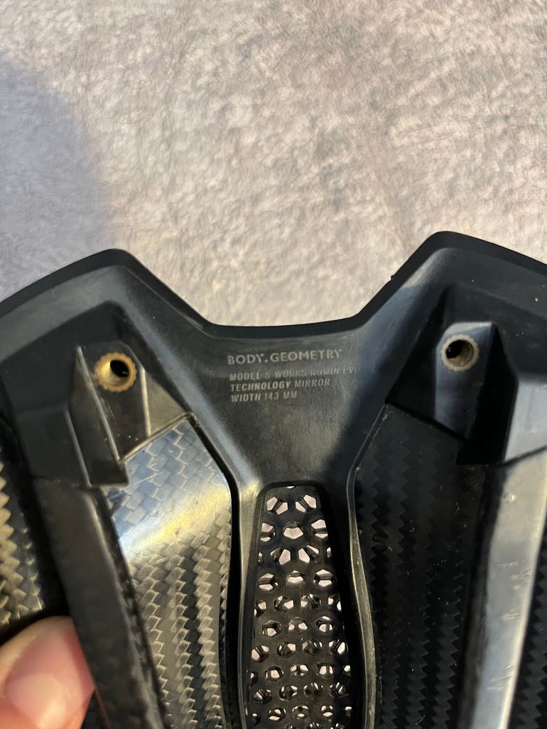 パーツ S-WORKS ROMIN EVO MIRROR 143 S-WORKS ROMIN EVO MIRROR SADDLE BLK 143(143mm ブラック