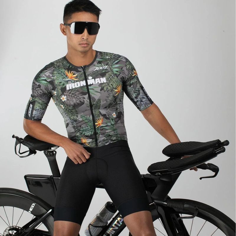 Used Zoot Men's Ultra Tri P1 Racesuit - Ironman Strength (Trisuit) 2025 Cycling Clothing