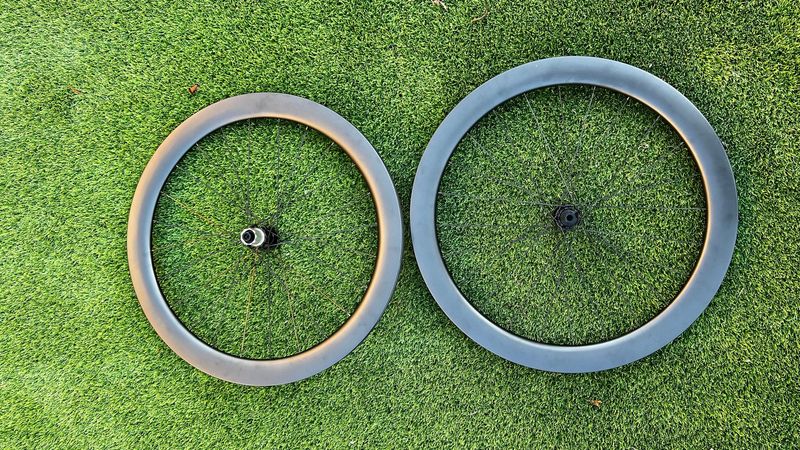 Used Vision SC 55 CL Disc Tubeless Wheels