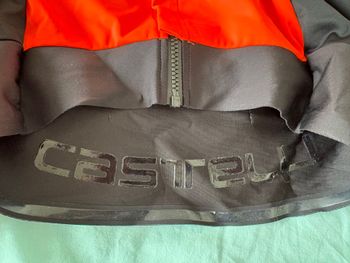 Used Castelli Rosso corsa gore tex jacket 2025 bike — image 3 of 7