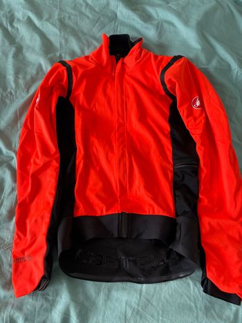 Used Castelli Rosso corsa gore tex jacket 2025 Cycling Clothing