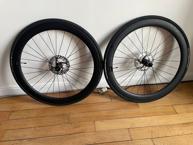 Brugt Dt Swiss CRD 501 by DT Swiss 50mm NEUF + DISQUES + PNEUS 2025 bike — billede 6 af 8