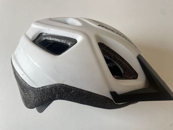 Used Decathlon Rockrider ST MTB Helmet White 2024 bike