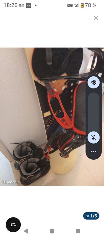 Used Salomon nitro 2020 Snowboarding & Splitboarding