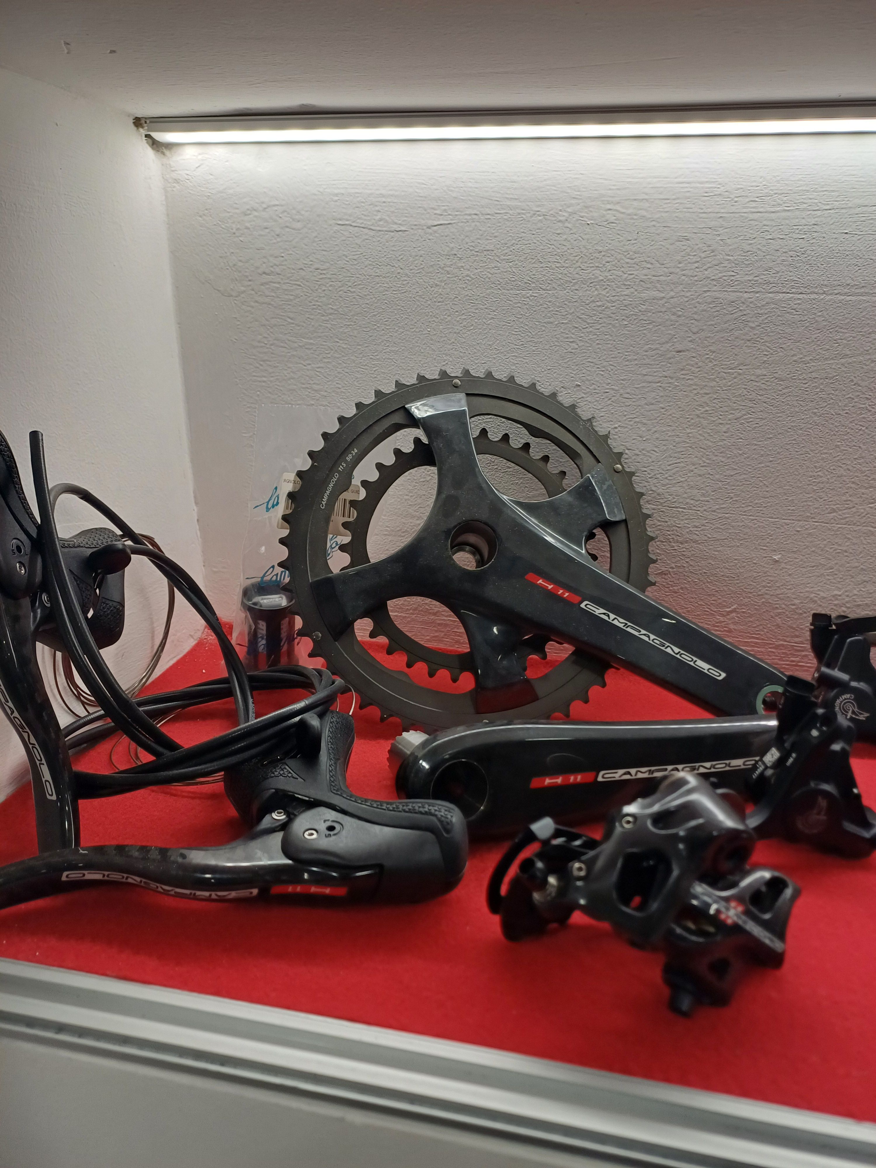 Campagnolo GRUPPO COMPLETO SUPER RECORD 11V DISCO H11 2022