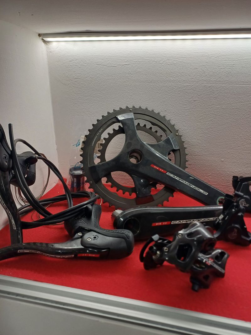 Used Campagnolo GRUPPO COMPLETO SUPER RECORD 11V DISCO H11 2022 Groupset