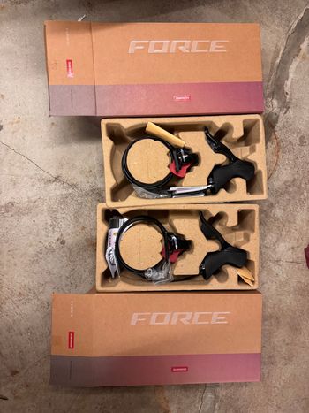 Used Sram Force AXS shifters + calibers 2024 bike — image 3 of 3