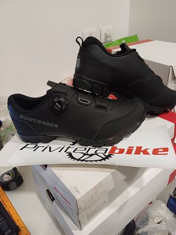 Bontrager SCARPE MTB EVOKE BLACK 42 - 5253473 2024 Cycling Shoes usato