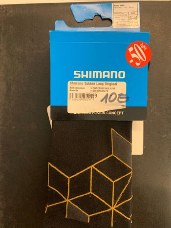 Used Shimano original tall socks 2023 Cycling Clothing
