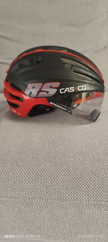 cas co SPEEDairo RS black/red 2018 Cycling Accessories de segunda mano