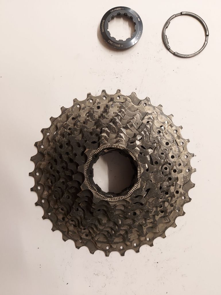 Cassette Shimano CS-HG800-11 11/34 - Pour Vélo De Route/course, Occasion
