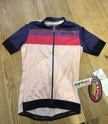 briko jersey ka Stripe 2022 Cycling Clothing de segunda mano