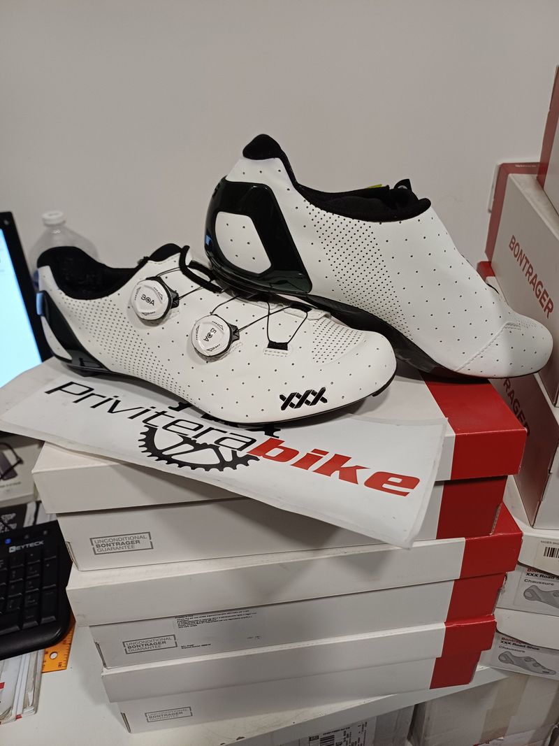 Used Bontrager SCARPE BDC BONTRAGER XXX WHITE 42 - 574261 2023 Cycling Shoes