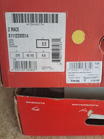Brugt dolomite ski boots 2023 bike — billede 4 af 5