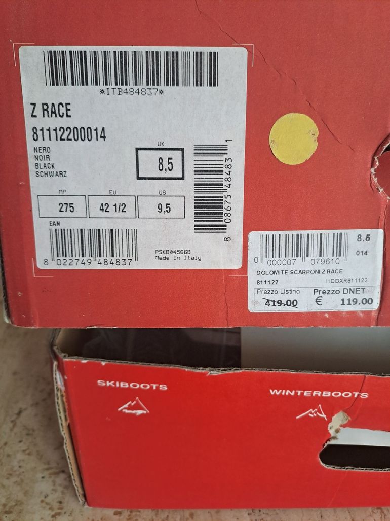 Brugt dolomite ski boots 2023 bike — billede 4 af 5