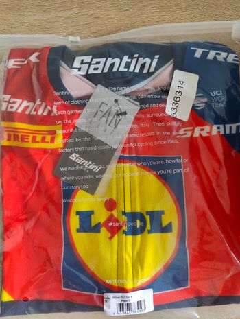 Used Santini Maglia Lidl-Trek 2025 nuova 2025 Cycling Clothing