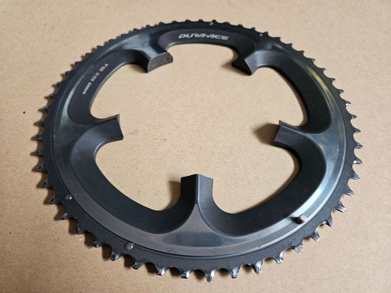 Used Shimano Dura Ace 7900 chainring 55t 2012 bike — image 2 of 3