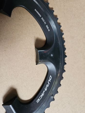 Used Shimano Dura Ace 7900 chainring 55t 2012 bike — image 3 of 3