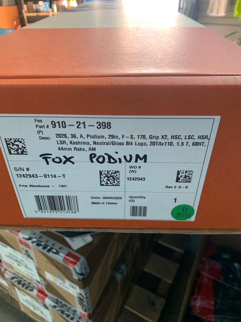 Used Fox Podium 2025 bike — image 6 of 6