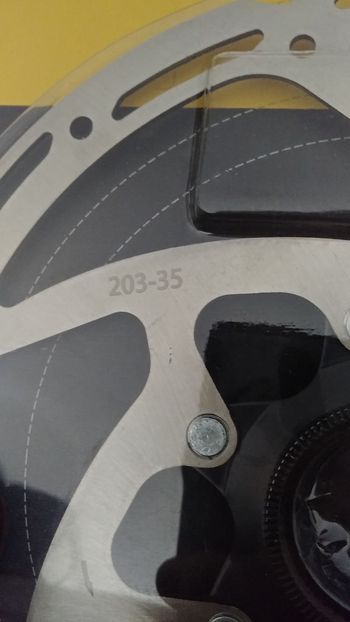 Used Tektro Center Lock 203mm Rotor 2024 bike — image 4 of 4