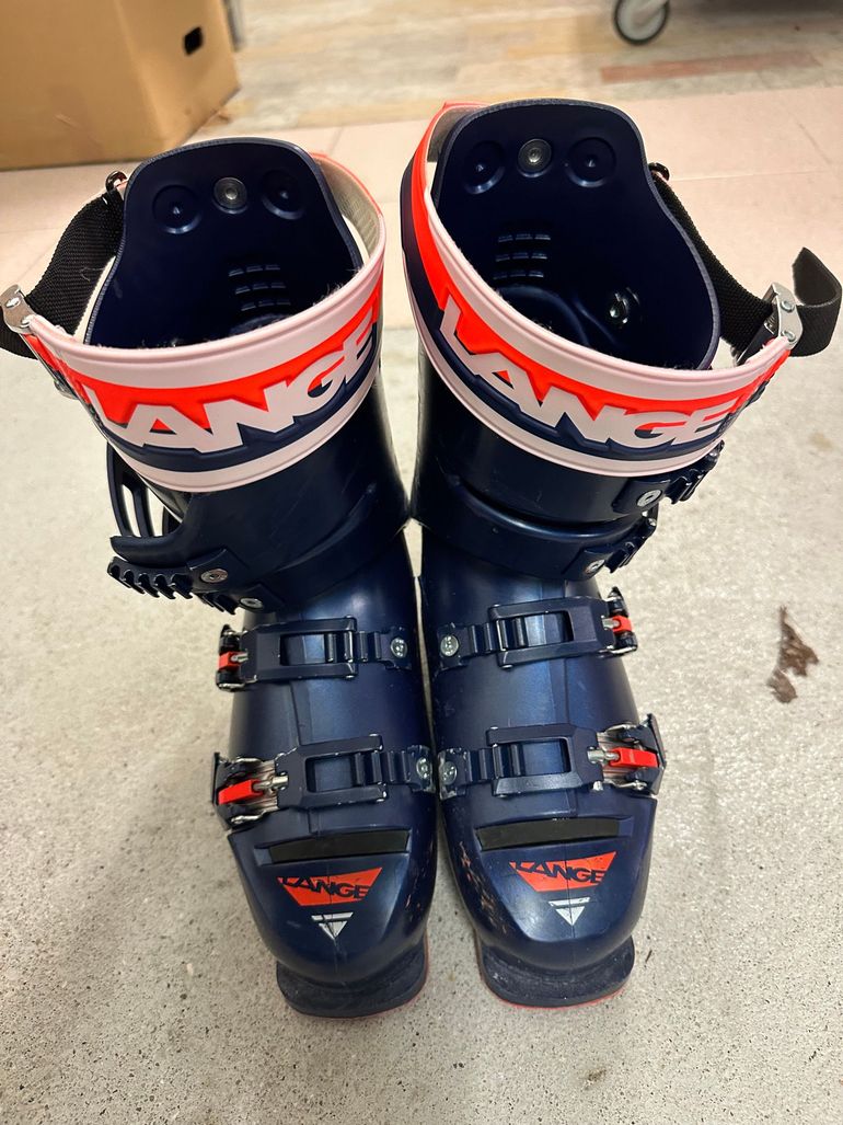 スキー LANGE RS WORLD CUP ZJ+25.5cm Lange World Cup Rs Zj+ Ski Boots | Blue | Dynastar-Lange