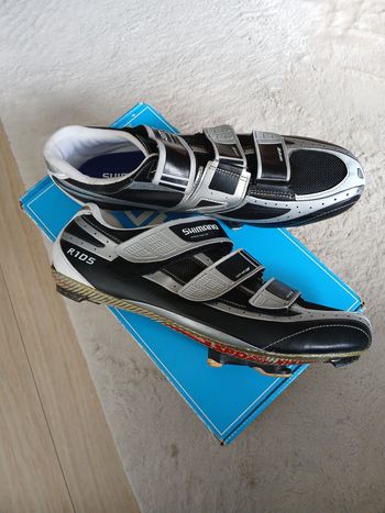 Tweedehands Shimano SH-R105 2013 Cycling Shoes