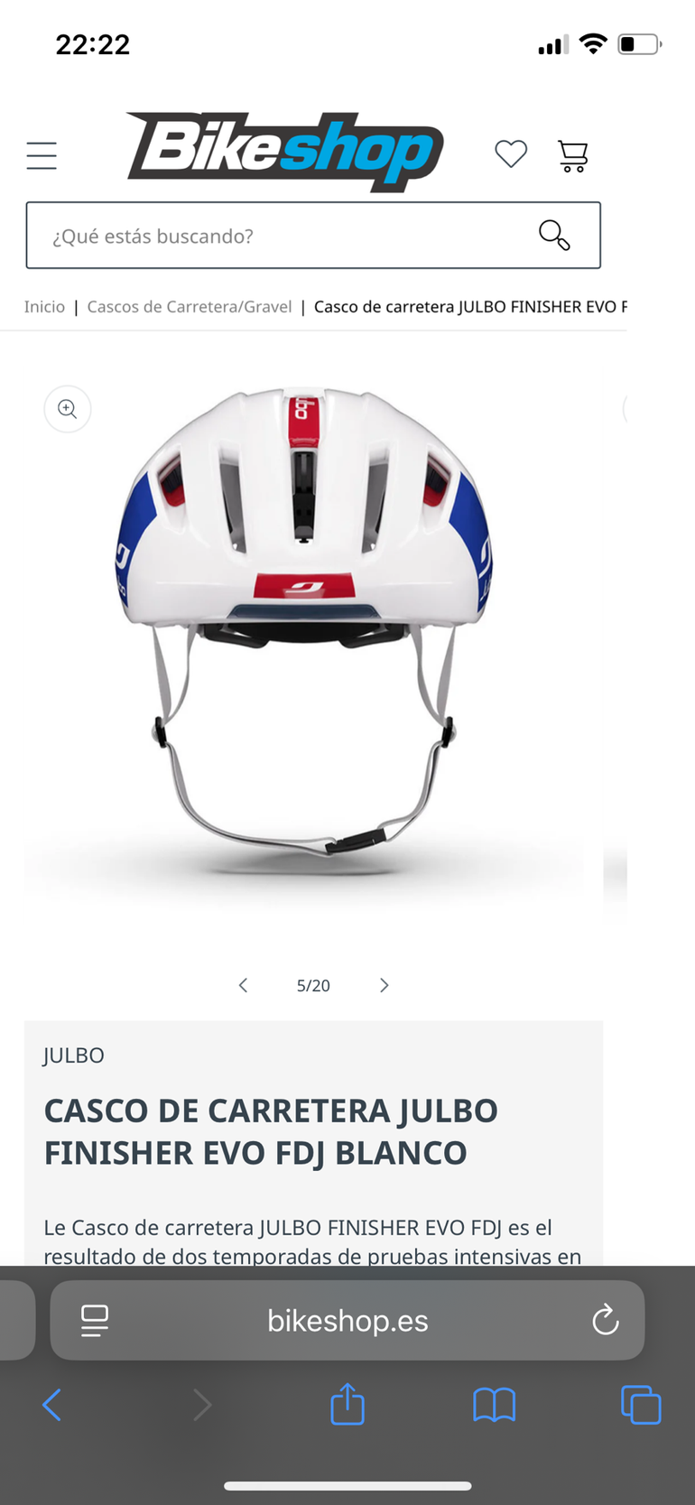 Used JULBO finisher evo 2025 bike — image 6 of 9