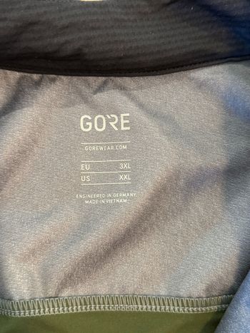 Used Gorewear Gore Gilet GoreTex Windstopper 3XL Green 2024 bike — image 7 of 8