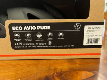 Brugt bolle Casco Eco Avio Pure Black bike — billede 3 af 6