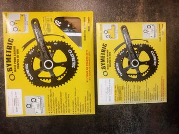 O.symetric 52 et 34 en 110mm 2024 Drivetrain & Pedals usato