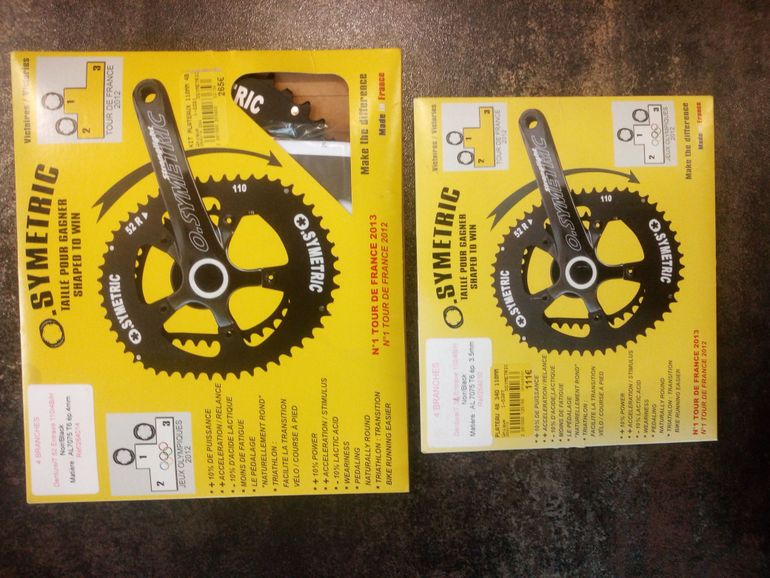 Used O.symetric 52 et 34 en 110mm 2024 bike — image 1 of 2