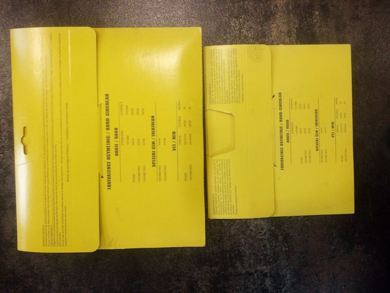 Used O.symetric 52 et 34 en 110mm 2024 bike — image 2 of 2