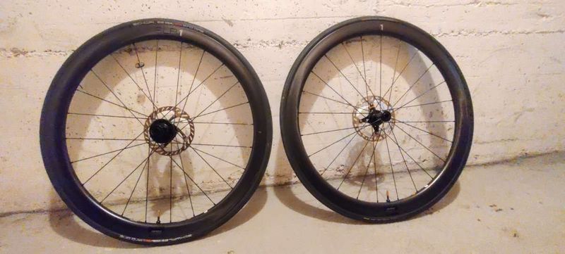 Brugt Giant SLR 1 42 Carbon Disc Wheelset Wheels