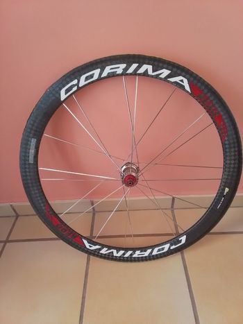 Used Corrima Tubular carbon complete rear wheel 2017 Wheels