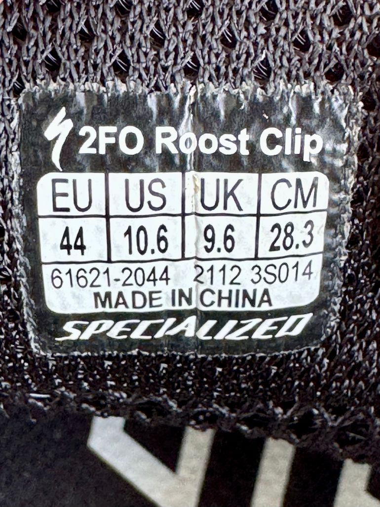 Used Specialized Specialized 2FO Roost Clip MTB Schuhe - Gr. 44 2024 bike — image 4 of 4