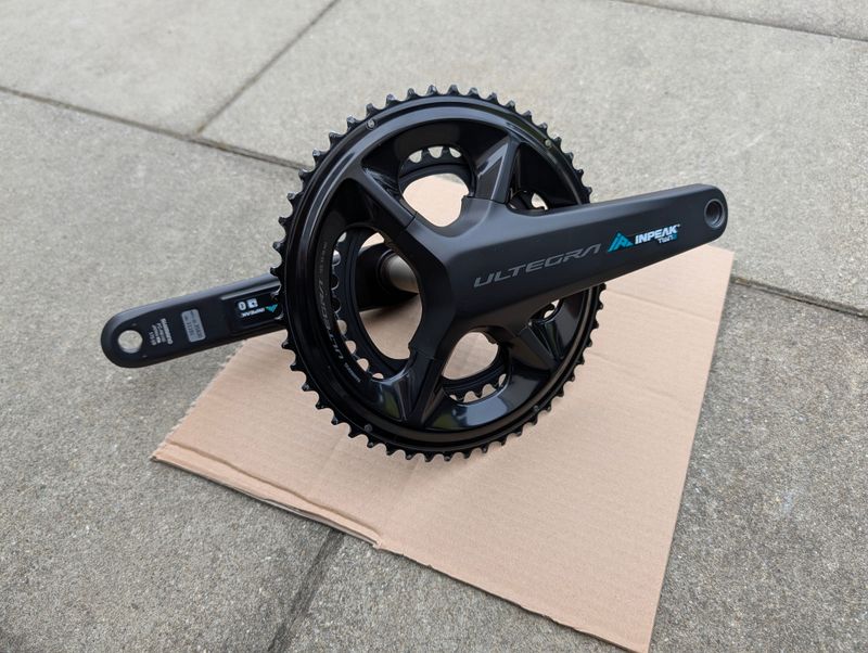 Shimano Inpeak Ultegra Kurbel FC-R8100 Powermeter POWERCRANK-E TWiN2 175 2023 Drivetrain & Pedals d'occasion