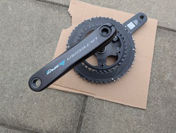 Used Shimano Inpeak Ultegra Kurbel FC-R8100 Powermeter POWERCRANK-E TWiN2 175 2023 bike — image 5 of 7