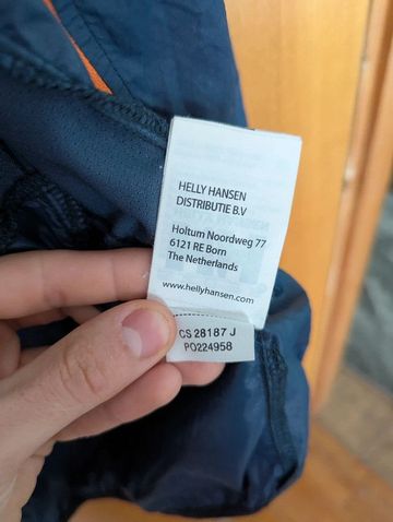 Używany Helly Hansen Wind / Raincoat Jacket - Size L 2022 bike — zdjęcie 6 z 9