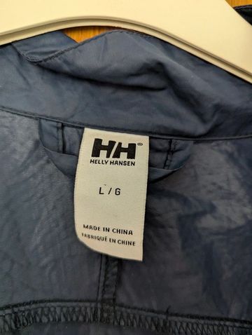 Używany Helly Hansen Wind / Raincoat Jacket - Size L 2022 bike — zdjęcie 3 z 9